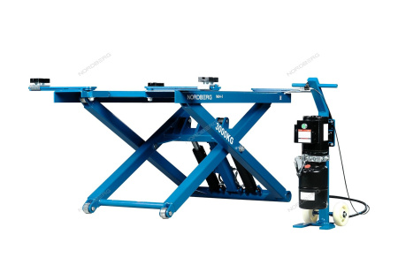 Подъёмник ножничный мобильный, 3 т, 220 В /380 В NORDBERG N634-3