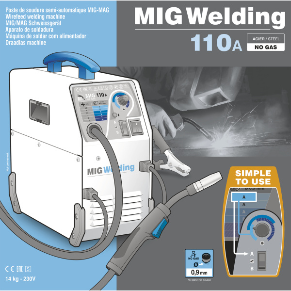 Сварочный полуавтомат SMARTMIG 110 + LCD TECHNO 11