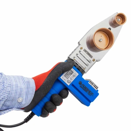 Аппарат для сварки полимерных труб (1000W, 6 насадок: 20, 25, 32, 40, 50, 63мм)