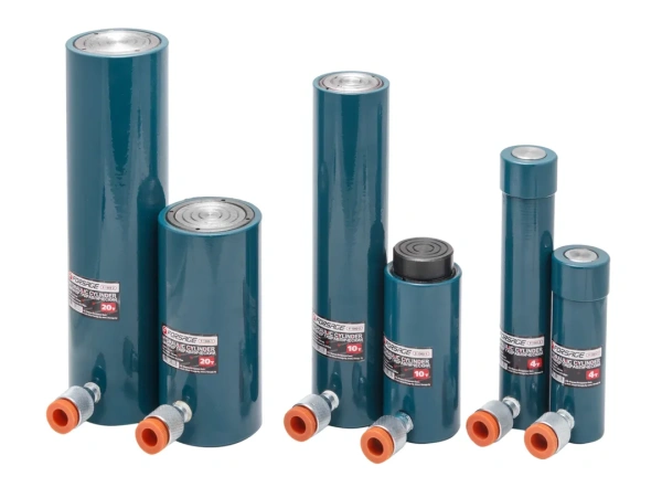 Цилиндр гидравлический 10т (ход штока - 58мм, длина общая - 118мм, давление 616 bar)