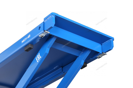 Подъемник ножничный NORDBERG N631-4B_380 (4 т, 380 В, синий)