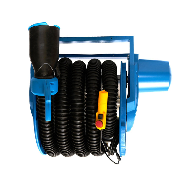 Катушка электрическая для удаления выхлопных газов ROSSVIK CA500D07608 (шланг 76 мм*8 м)