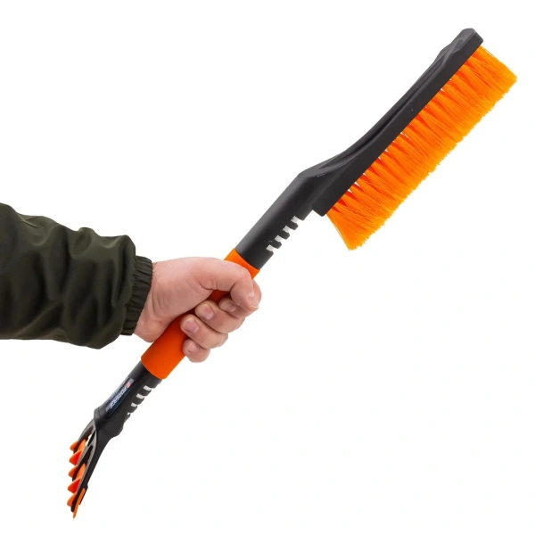 Щетка для снега со скребком 60.5см