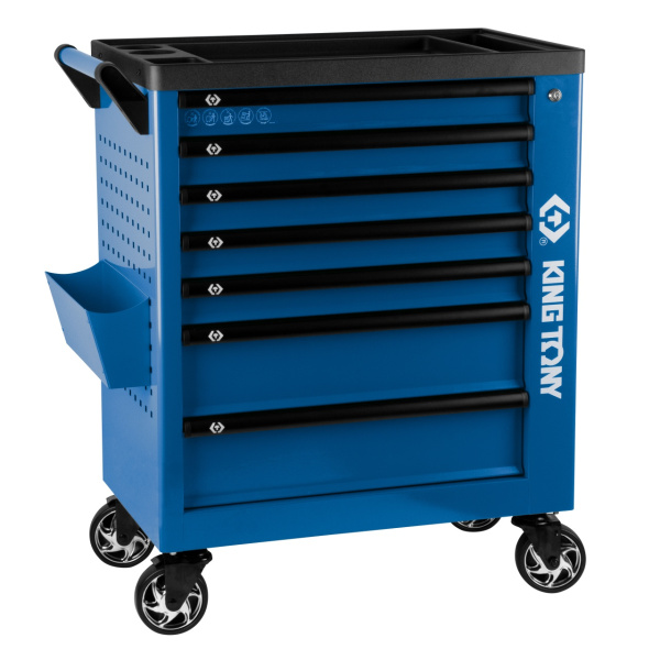 Тележка инструментальная PROFESSIONAL KING TONY 87G38-7B (7 выдвижных ящиков)