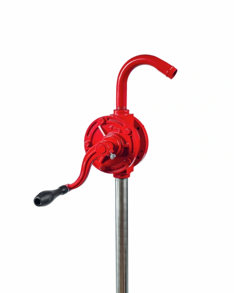 Чугунный роторный бочковой насос Petropump PP202012 для ДТ, масла, керосина, для бочек 50-205 л