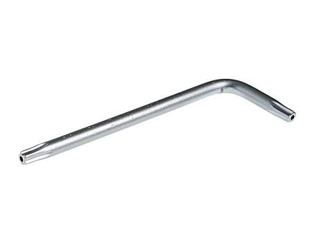 Ключ TORX Г-образный 5-гранный JTC 71910 (TS10H, L=51 мм)