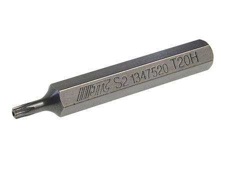 Бита TORX удлиненная JTC 1347520 (Т20Hх75 мм, 10 мм, S2)