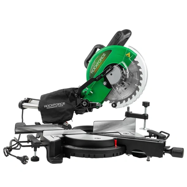 Пила циркулярная торцовочная с функцией протяжки (230V, 1900W, 4800об/мин, диск 254х30х2.4мм)