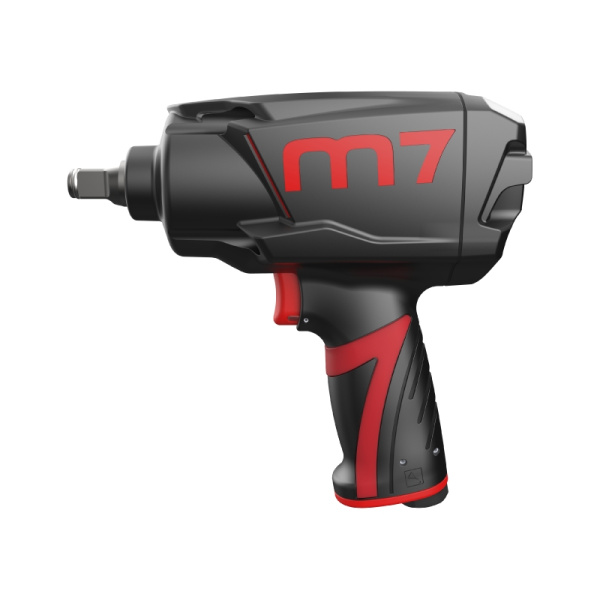 Гайковерт пневматический ударный 1/2", 1088 Нм, в комплекте фонарь MIGHTY SEVEN PNC-4299Q