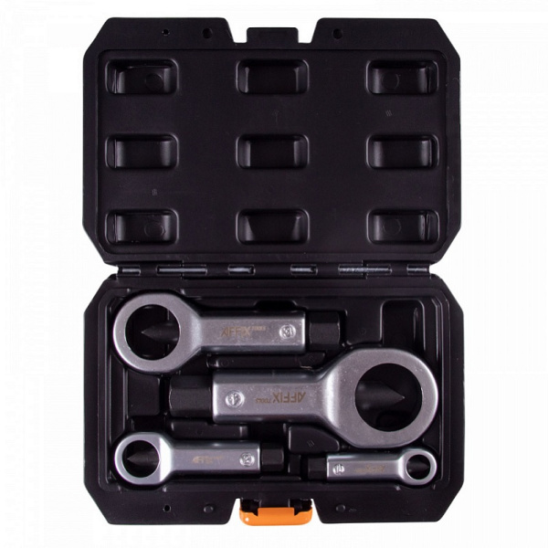 Набор гайколомов AFFIX AF10900004C, 9-27 мм, 4 предмета, кейс