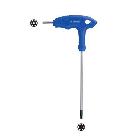 Ключ L-образный TORX Т45, 280 мм KING TONY 116345R