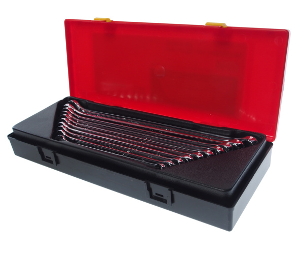 Набор ключей комбинированных удлиненных в кейсе JTC K6104 (10-19 мм, 10 предметов)