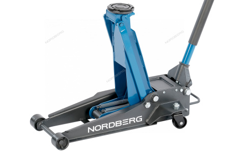Домкрат супернизкий подкатной 3 тонны H=75-510 мм NORDBERG N32034