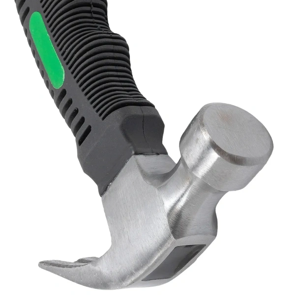 Молоток мини с гвоздодером и эргономичной рукояткой (L-160мм, вес 320г)