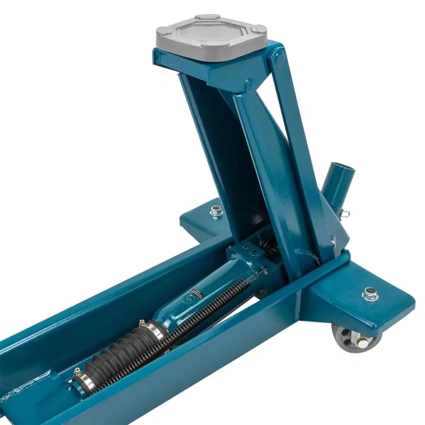 Домкрат подкатной гидравлический 2 т усиленный (высота подхвата - 145мм, высота подъема - 560мм, сменная полиуретановая накладка, усиленный цилиндр с