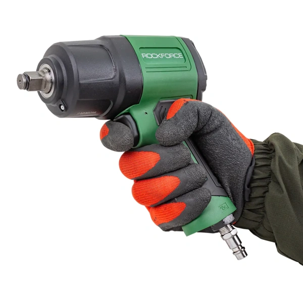 Пневмогайковерт ударный ''Twin Hammer''с реверсом и регулировкой усилия 1/2''(1200Hм, 8000 об/мин,6.3bar,вес 2.5кг)