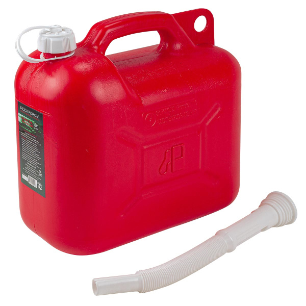 Канистра пластиковая ''Звезда''со сменным гибким ''носиком''(10л.)