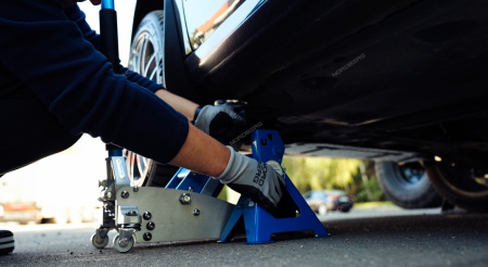 Домкрат подкатной алюминиевый в сумке 1,5 т NORDBERG N32015