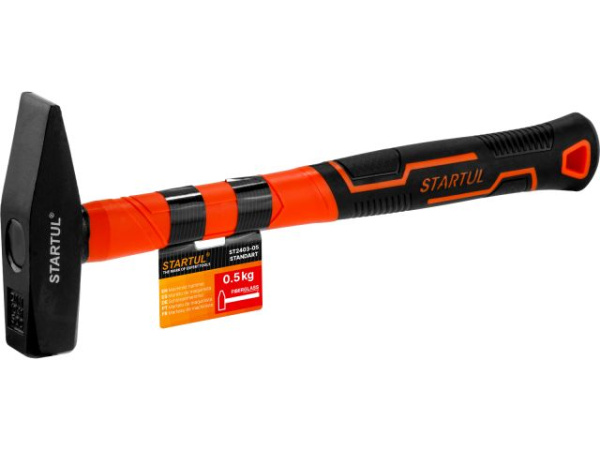 Молоток 0,5кг с фибергл.рукояткой STARTUL STANDART (ST2403-05)