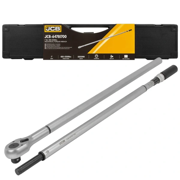 Ключ динамометрический щелчкового типа с быстрой фиксацией 480-1500Нм, 1''