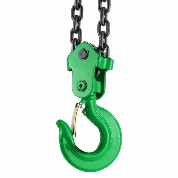 Лебедка механическая подвесная с фиксацией цепи натяжения, 2т (длина цепи -2.5м)