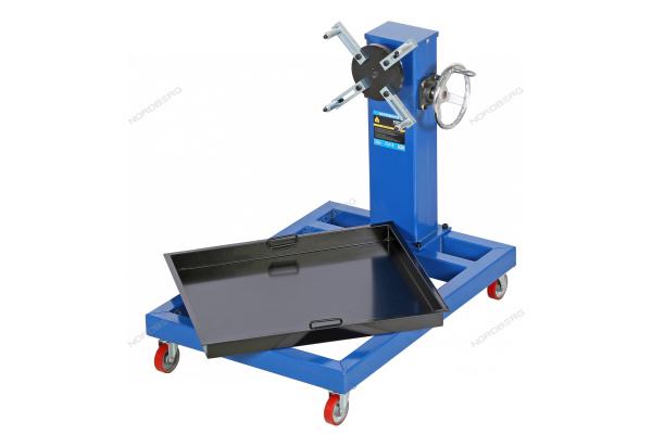 Кантователь двигателя профессиональный с редуктором NORDBERG N30081R (800 кг)