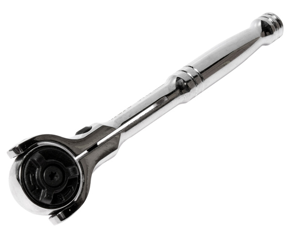 Трещотка шарнирная с металлической рукояткой JTC 3415 (1/4", 72 зуба, 146 мм)