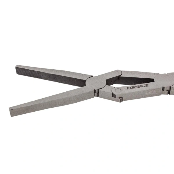 Плоскогубцы с удлиненными рукоятками и двойным шарнирным механизмом CR-V 13''-325мм, на пластиковом держателе