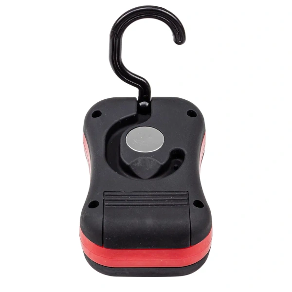 Фонарик переносной светодиодный в комплекте с батарейками (торцевой свет 4LED, боковой свет CUB, 3xAAA), в блистере