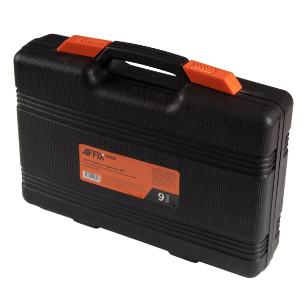 Рассухариватель клапанов универсальный кейс 9 предметов AFFIX AF10310009C