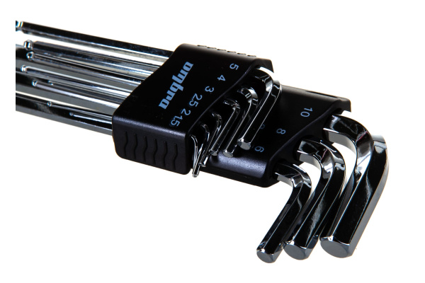 Набор ключей торцевых шестигранных с шаром Ombra OMT9S H1.5-10 мм, 9 предметов