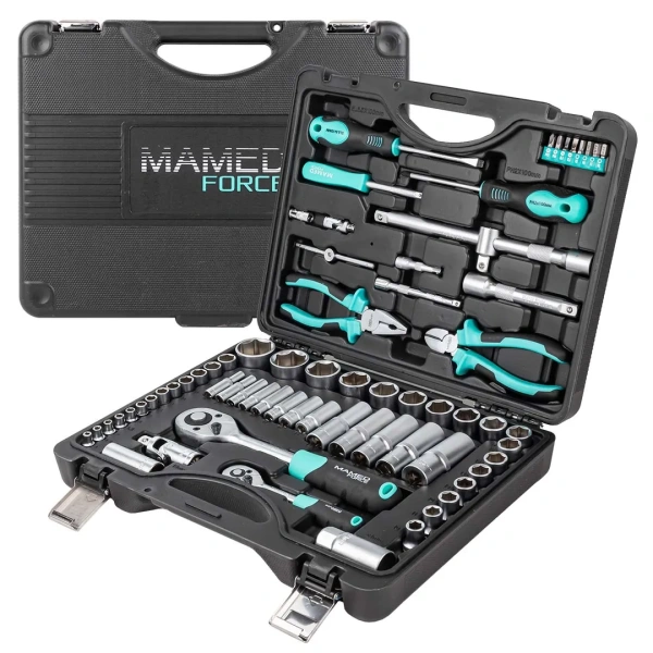 Набор инструментов 69пр.,1/4'',1/2'',(6гр.)(4-32мм)