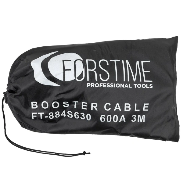 Стартовые провода 600 Aмпер, 3м, Øкабеля 11мм, Øжилы 0.25мм, кол-во жил 224 (морозостойкая изоляция), в чехле