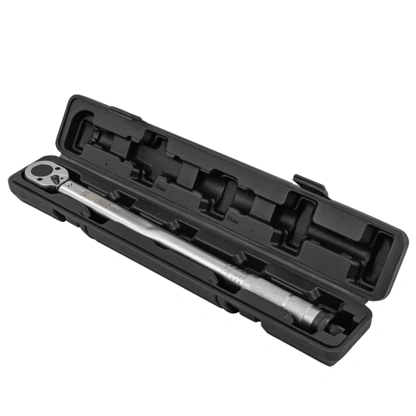 Ключ динамометрический щелчкового типа 28-210Нм 1/2'',в пластиковом футляре