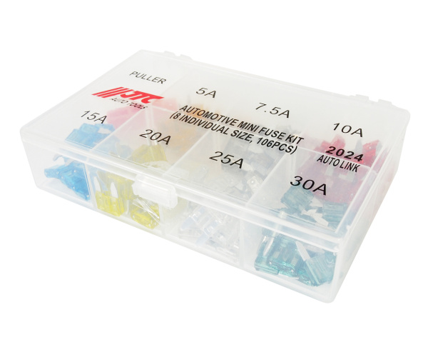 Предохранитель JTC 2024 (5-30А, мини, 106 шт. в боксе)