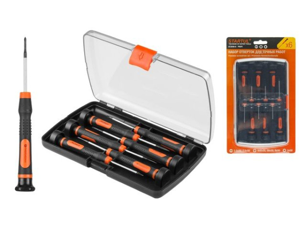 Набор отверток для точных работ 6шт STARTUL PROFI (ST3048-6)
