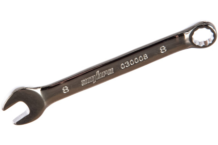 Ключ гаечный комбинированный Ombra 030008, 8 мм