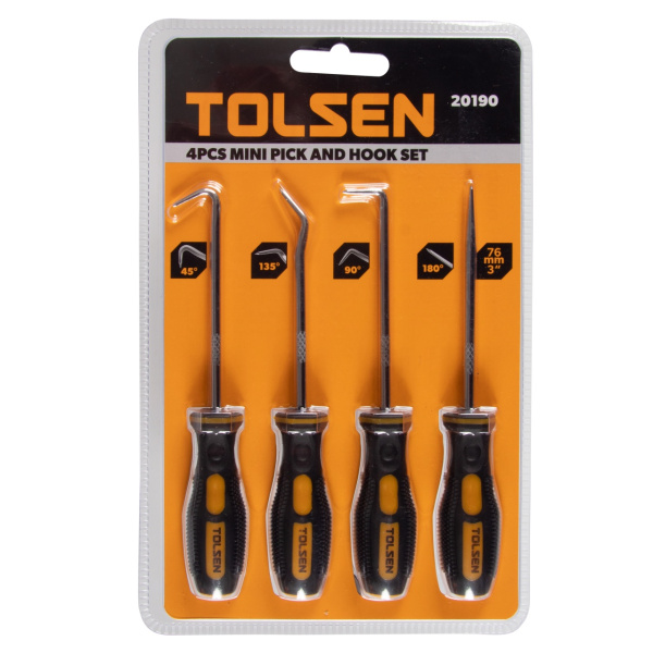 Набор для демонтажа сальников и колец 4 предмета TOLSEN TT20190