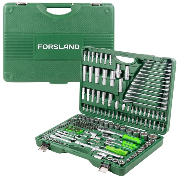 Набор инструментов 216пр. 1/4''3/8''1/2''(6гр.)(4-32мм)