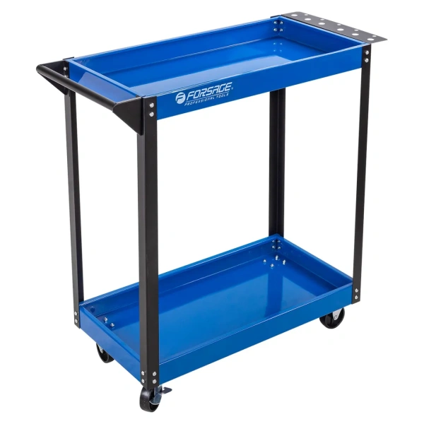 Тележка инструментальная 2-х полочная