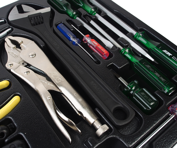 Набор инструментов JTC 56401 для тележки инструментальной JTC 5640 (1-я секция, 25 предметов)