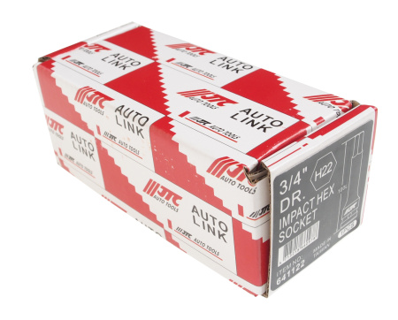 Головка торцевая ударная JTC 641122 (3/4", HEX, H22, L=100 мм)