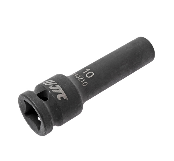 Головка торцевая ударная глубокая JTC 448210 (1/2", 10 мм, L=82 мм)