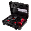 Аккумуляторный шуруповерт MIGHTY SEVEN DS-203SP, ударный, 18 В, 4 предмета, кейс, в комплекте набор бит