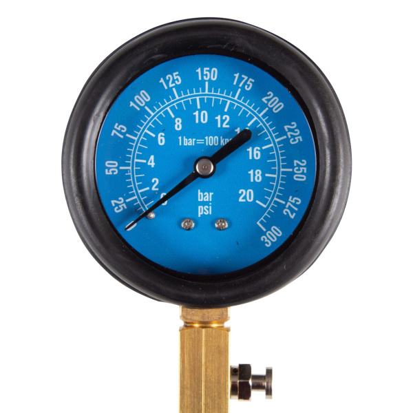 Компрессометр бензиновый 0-21 атм кейс 5 предметов AFFIX AF12010521C