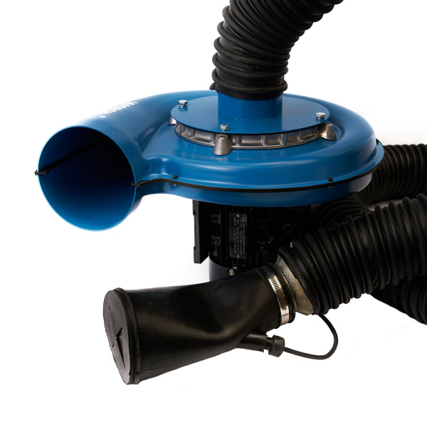 Шланг с вентилятором для удаления выхлопных газов ROSSVIK CA70010204 (шланг 102 мм*4 м)