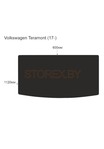 Volkswagen Teramont (17-) Багажник copy