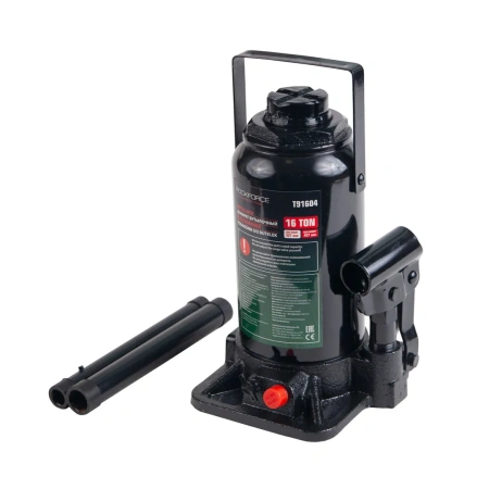 Домкрат бутылочный 16т с клапаном (высота подхвата-227мм, высота подъема-427мм)