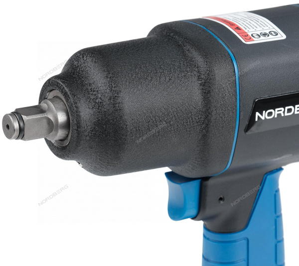 Пневмогайковерт ударный NORDBERG NP14074, 1/2", 745Нм