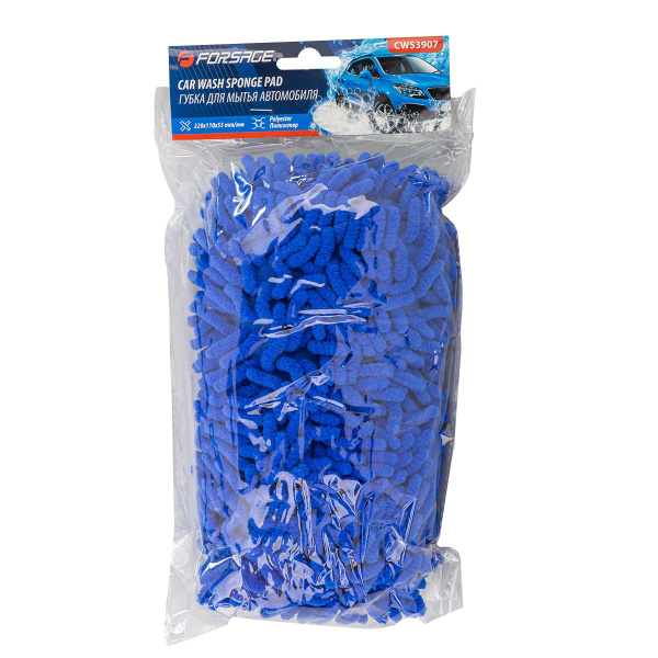Губка для мытья автомобиля (220х110х55 мм, полиэстер)